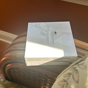 Apple Airpods 2nd Generation Brand New Never Opened.